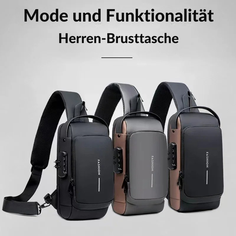 Männer Brusttasche Umhängetasche Brusttasche Crossbody Sling Bag