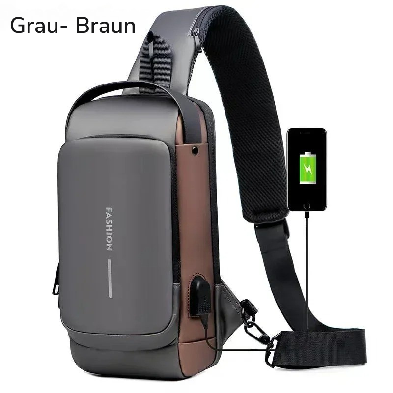 Männer Brusttasche Umhängetasche Brusttasche Crossbody Sling Bag