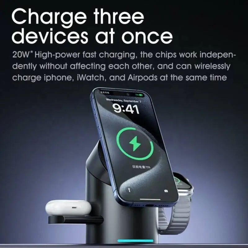 Magnetisches Schnellladegerät für Apple