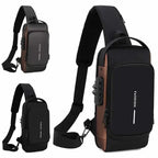 Männer Brusttasche Umhängetasche Brusttasche Crossbody Sling Bag