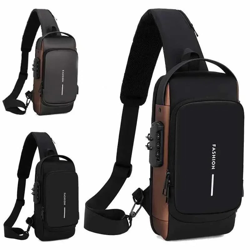 Männer Brusttasche Umhängetasche Brusttasche Crossbody Sling Bag