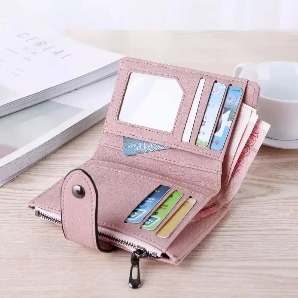 Damen Geldbörse Portemonnaie Portmonee Geldbeutel Brieftasche Wallet
